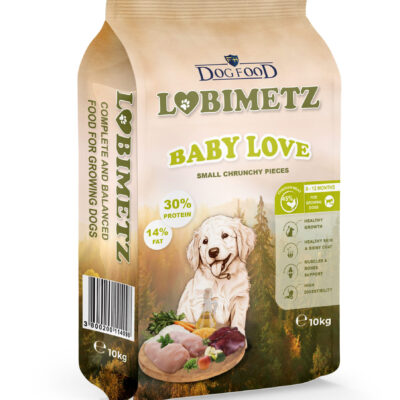 Dog Food Ljubimetz baby love храна за куче 1кг
