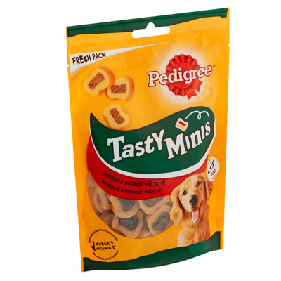 Pedigree Tasty Minis Говедско и живина