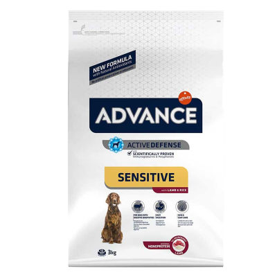 Advance Ѕensitive Аdult храна за куче од јагнешко 1кг
