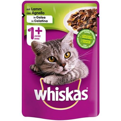 Whiskas Lamm течна храна за маче 100гр