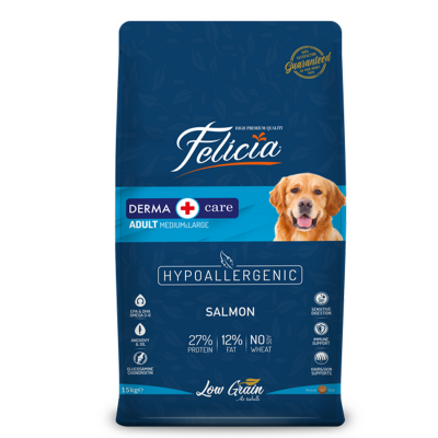 Felicia Medium&Large Adult Лосос Храна За Куче 1кг