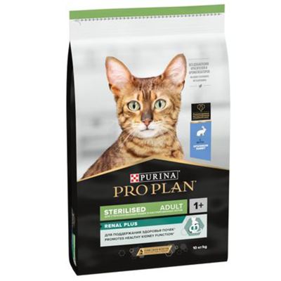 Purina Pro Plan Sterilized Зајачко Храна За Мачка (10кг)