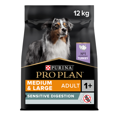 Pro Plan Sensitive Digestion Мисирка Храна За Куче (12 кг)