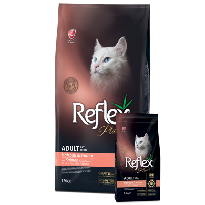 Reflex Hairball Лосос Храна За Мачка (15 кг)