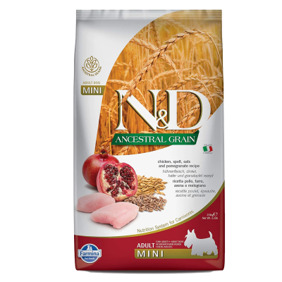 N&D Mini Adult Пилешко и Калинка Храна За Куче ( 7кг )
