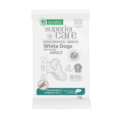 SuperiorCare White Dogs Hypoallergenic&Digestive Salmon 110 gr