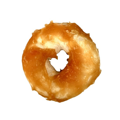 Chewy donut with chicken meat 10cm-110g/Крофна облиена со пилешко месо 10 цм-110г