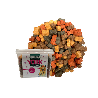 Mini lamb/chicken mix bones - treats YORK 200g/Награди - мини коскички микс јагнешко и пилешко- 200г