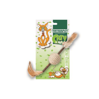 585.66 ПРИРОДНА ИГРАЧКА ЗА МАЧКА 24цм