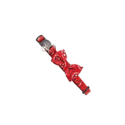 28021 Огрлица за маче машничка црвена