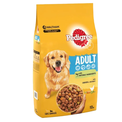 Pedigree Adult храна за куче пилешка 12 kg