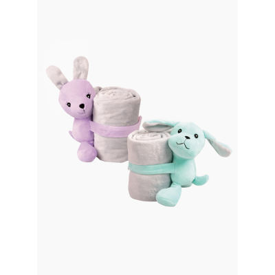 Плишано кебенце со играчка 70*60цм