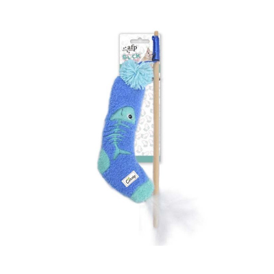 2971 Играчка чорап риба за мачка
35*8*2цм