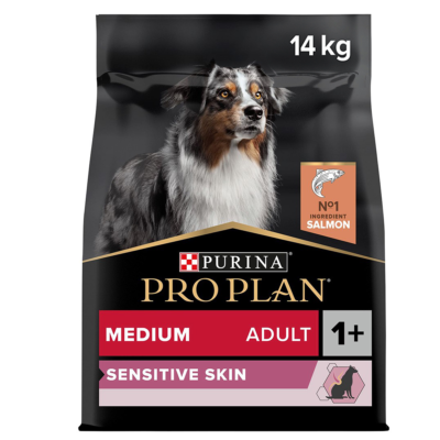 Purina Pro Plan Medium Adult Лосос Храна За Куче (1кг)